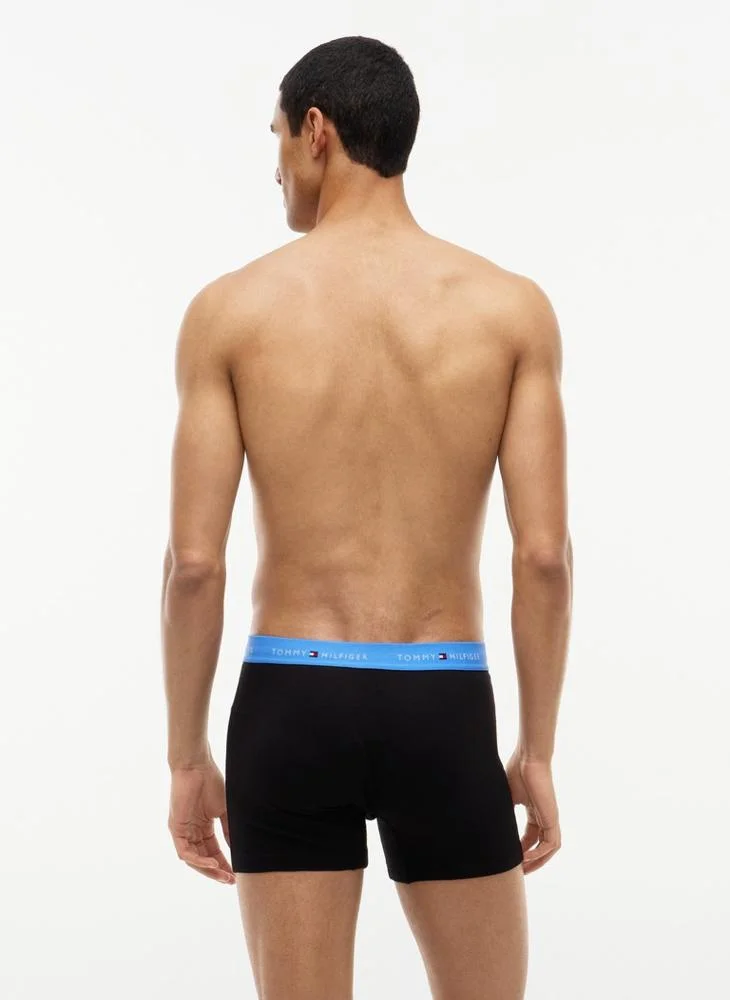 Tommy Hilfiger  3-Pack Signature Contrast Waistband Boxer Briefs for Men | Best Price UAE