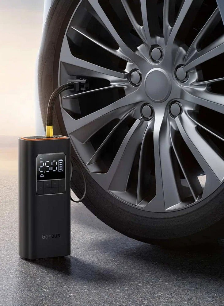 Baseus Baseus SuperMini Pro Series Wireless Car Inflator Cluster Black  - Image 1