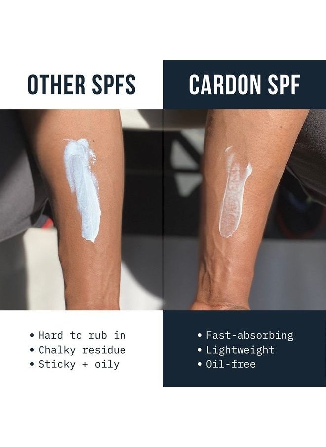 Cardon - Men's SPF 30 Sunscreen Face Moisturizer by CARDON, Oil-Free Face Sunscreen Lotion for Men, Advanced Korean Skin Care, Daily Hydrating Anti-aging Facial Skincare Routine for Men and Women, Cactus Extra - Image 1