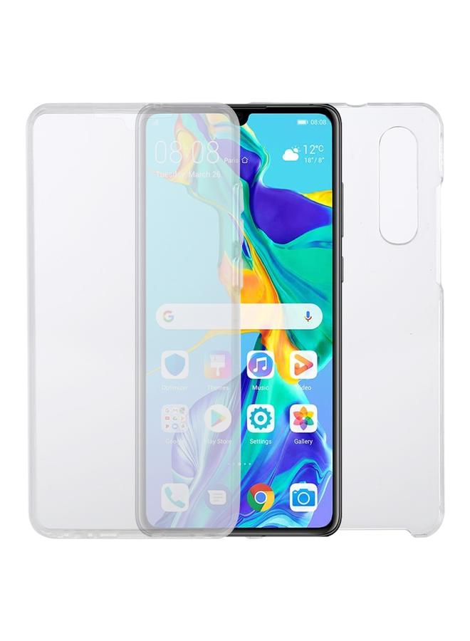 Zaboon Case For Huawei P30 PC+TPU Ultra-Thin Double-Sided All-Inclusive Transparent Case - Image 1