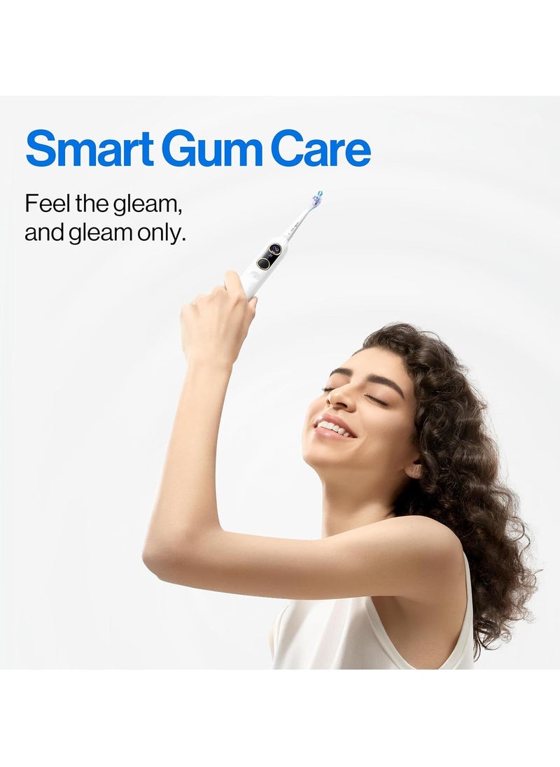 usmile - Y10 Pro Electric Toothbrush with 24/7 Smart Screen, Responsive Brushing, Smart Toothbrush with Pressure Control, 1 Charge Last 6 Months - Image 1