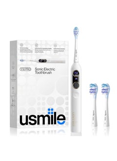 Y10 Pro Electric Toothbrush with 24/7 Smart Screen, Responsive Brushing, Smart Toothbrush with Pressure Control, 1 Charge Last 6 Months