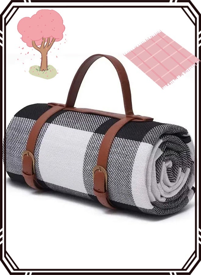 APEX 200×200cm Picnic Blanket,Beach Mat, Extra Large Waterproof Waterproof Foldable Blanket, Portable Picnic Mat, Camping Grass Picnic Blanket for 8 Adults Outdoor Picnic Mat, Camping Outdoor Activities Supplies - Image 1