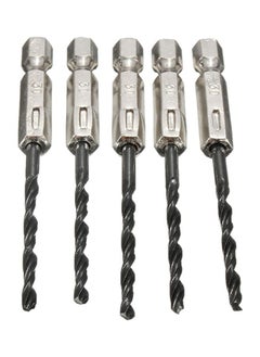 NIBEMINENT 15-Piece High Speed Drill Bits Black/Gold  - Image 3