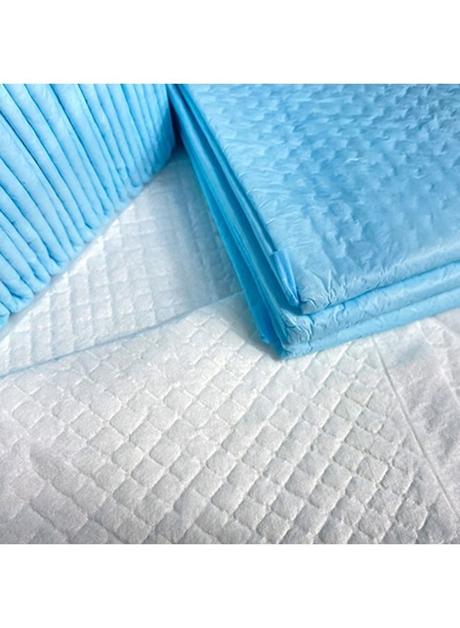 mee mee Disposable Changing Mats 180 Counts Soft Waterproof Mat Portable Leak Proof Changing Mat New Mom Leak Proof Under pad, Mattress Table Protector Pad