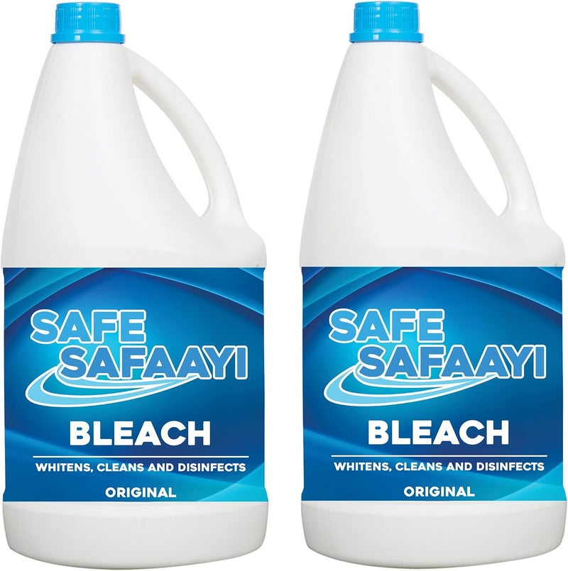 Safe Safaayi Bleach 1 Gallon Pack of 2 - Original - Image 1