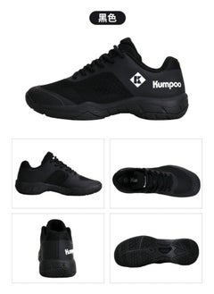 Kumpoo Kumpoo KHR-D43A Black Badminton Sports Shoe  - Image 2