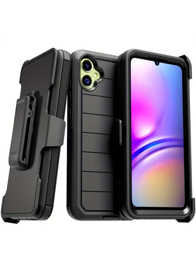 حافظة Samsung Galaxy S23 FE واقية برتقالية بتصميم مقاوم للصدمات والغبار من 4 طبقات للجسم بالكامل - Image 1