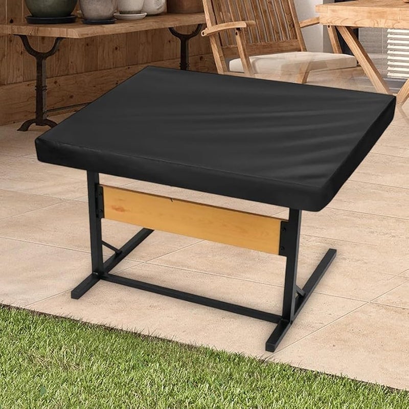 Waterproof Oxford Cloth Puzzle Board Cover With Drawers Dustproof Protector 92x69x20cm Black - Image 5