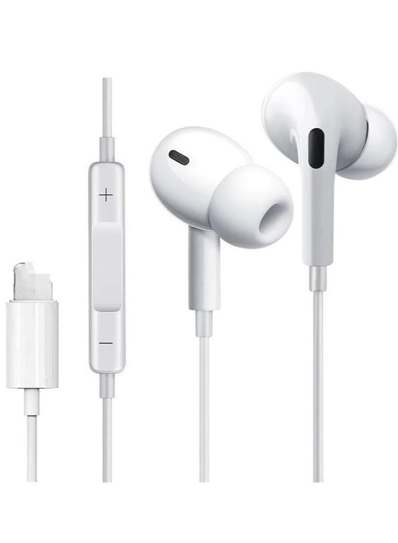 ELTRAZONE Wired Earbuds Earphones for iPhone 12 Pro with Microphone and Volume Control, Active Noise Cancellation Earbuds Earphones in Ear Headphones Compatible with iPhone 8/8plus X/Xs/XR/Xs max/11/12/pro/se - Image 1