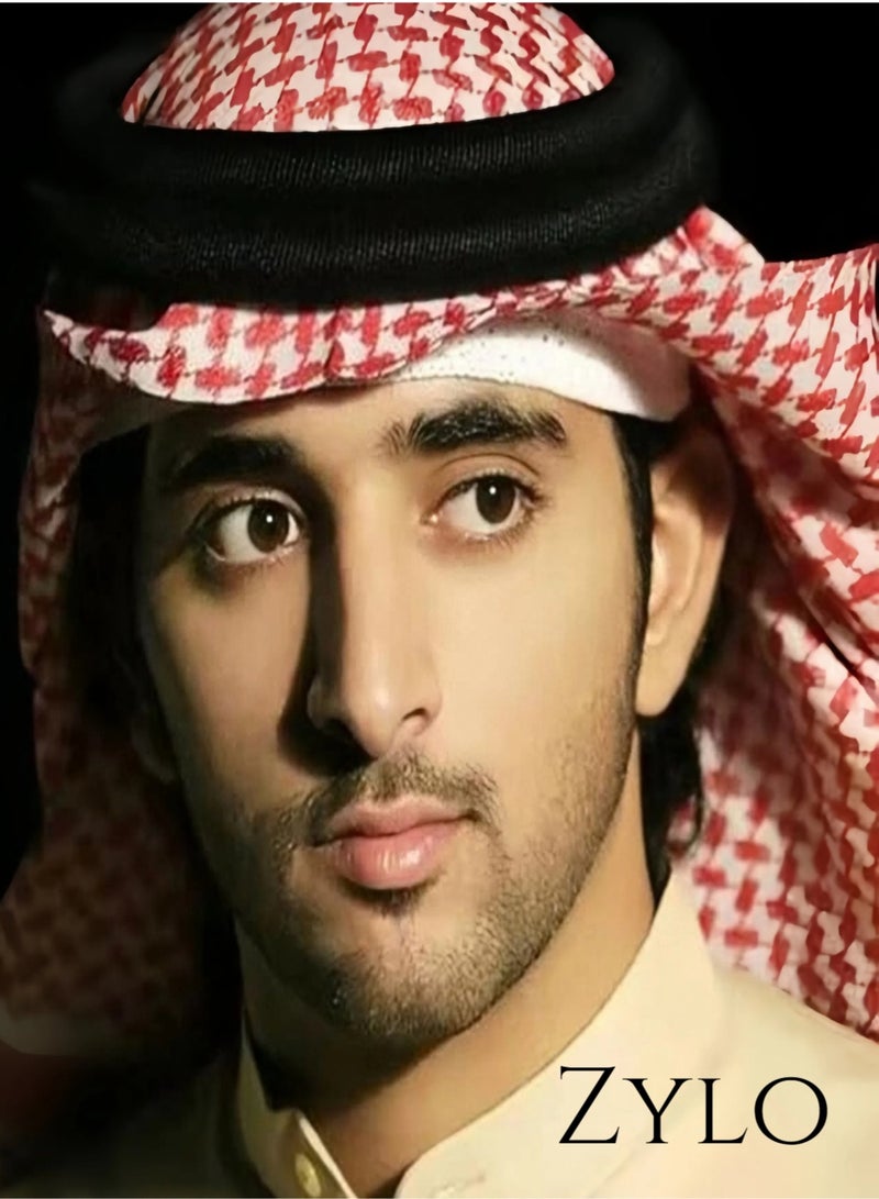 Zylo Men Arab Head Scarf Muslim Head Wrap Keffiyeh Middle Eastern Traditional Turban Headwear Shawl Arafat Scarf Shemagh - Image 3