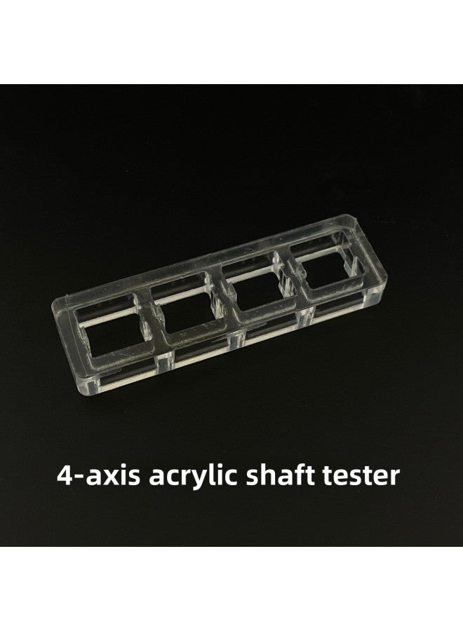 Thickened Transparent Acrylic Axis Tester Frame Cherry Mechanical Keyboard Axis Experience Shelf Customized Base 