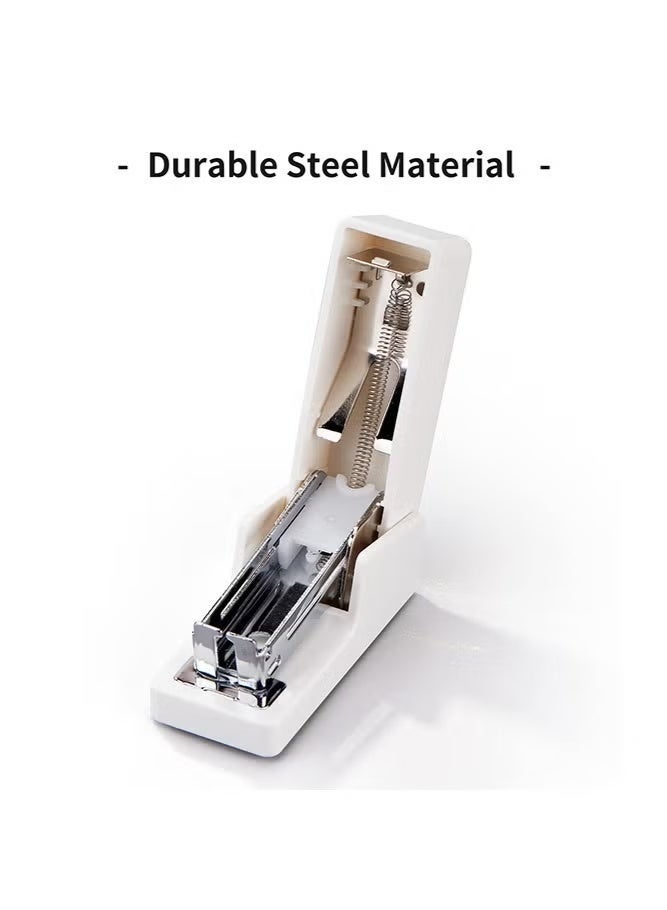 Deli Mini Stapler with 830 Standard Staples, 16 Sheet Capacity Desktop Stapler for Student, Office - Image 4