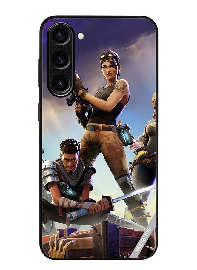 VR CREATIVE - Protective Case Cover For Samsung Galaxy S24 Plus Fortnite Design Multicolour - Image 1