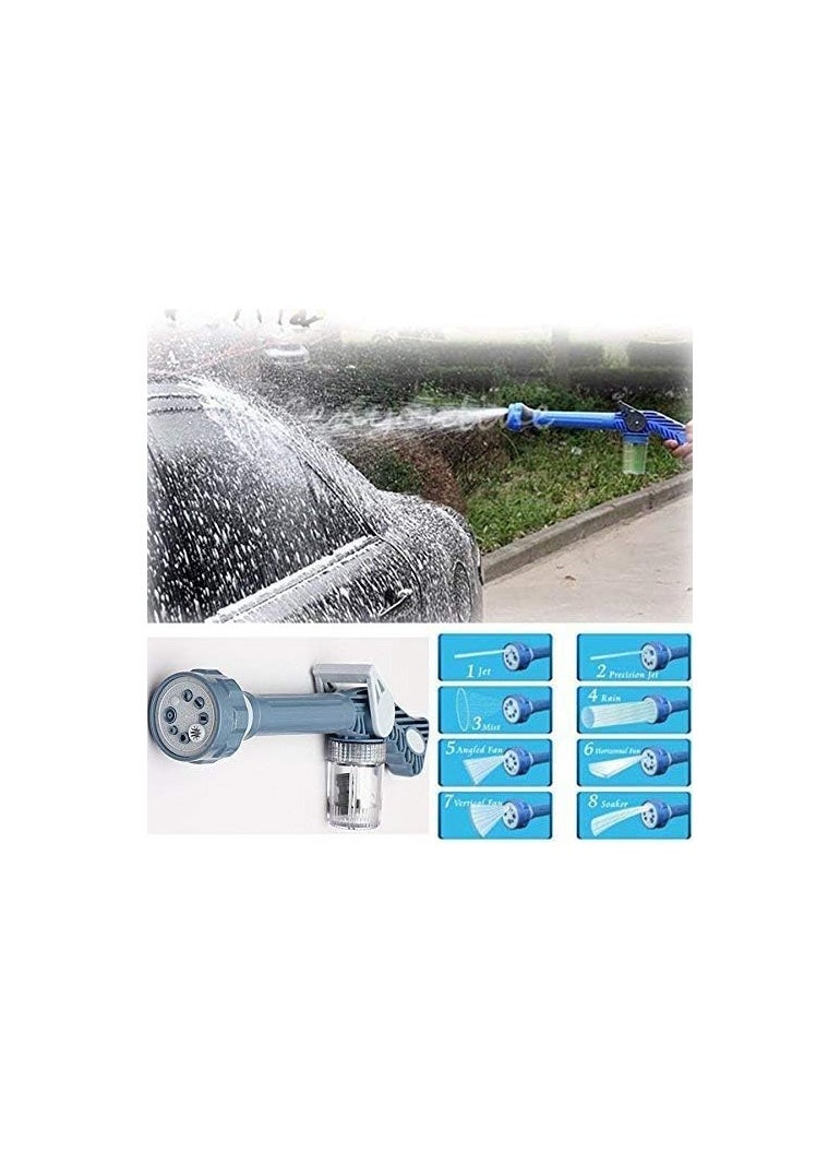 Generic Jet Water Cannon 8 in 1 Turbo Blue Water Gun  - Image 3