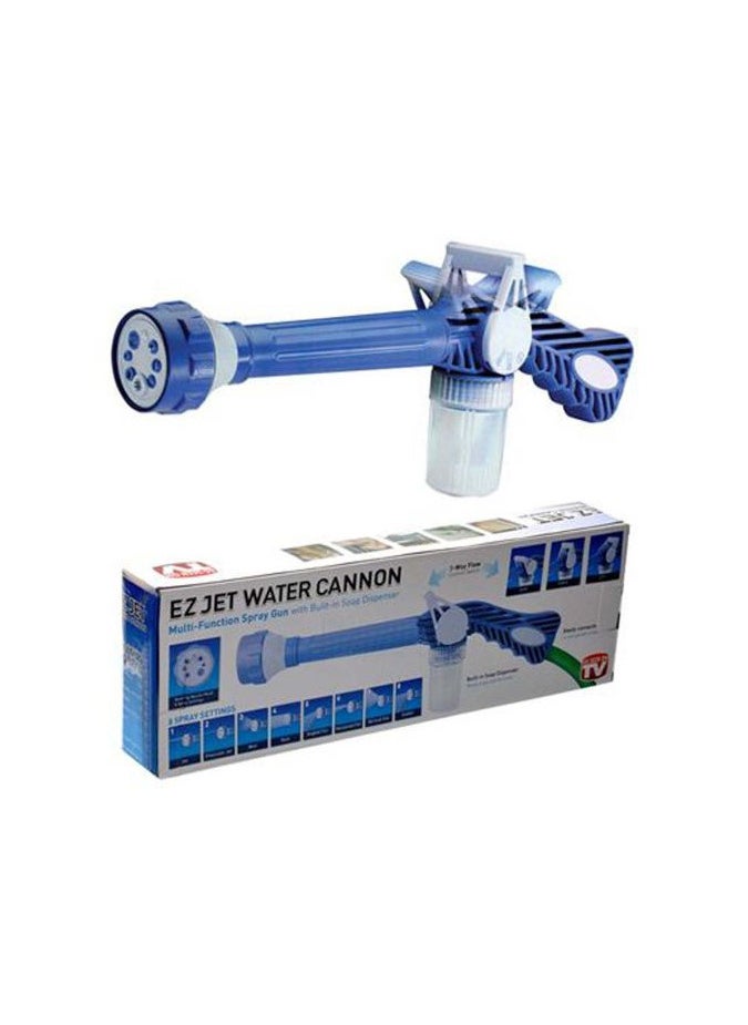 Generic Jet Water Cannon 8 in 1 Turbo Blue Water Gun  - Image 1