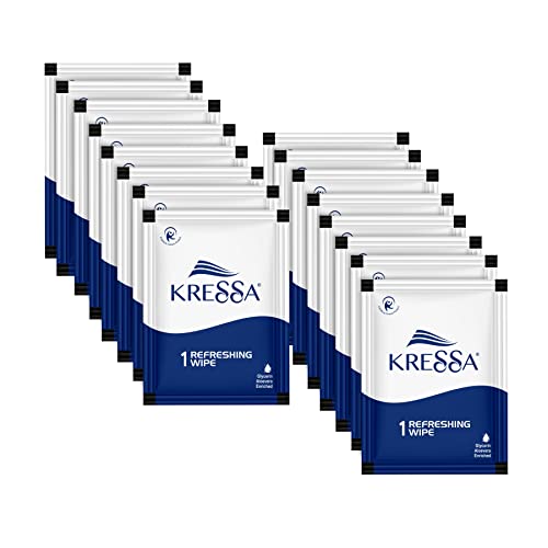 Kressa Refreshing and Cleansing Wet Wipes | PH Balanced | 1 X 200 pouch (200) - Image 1
