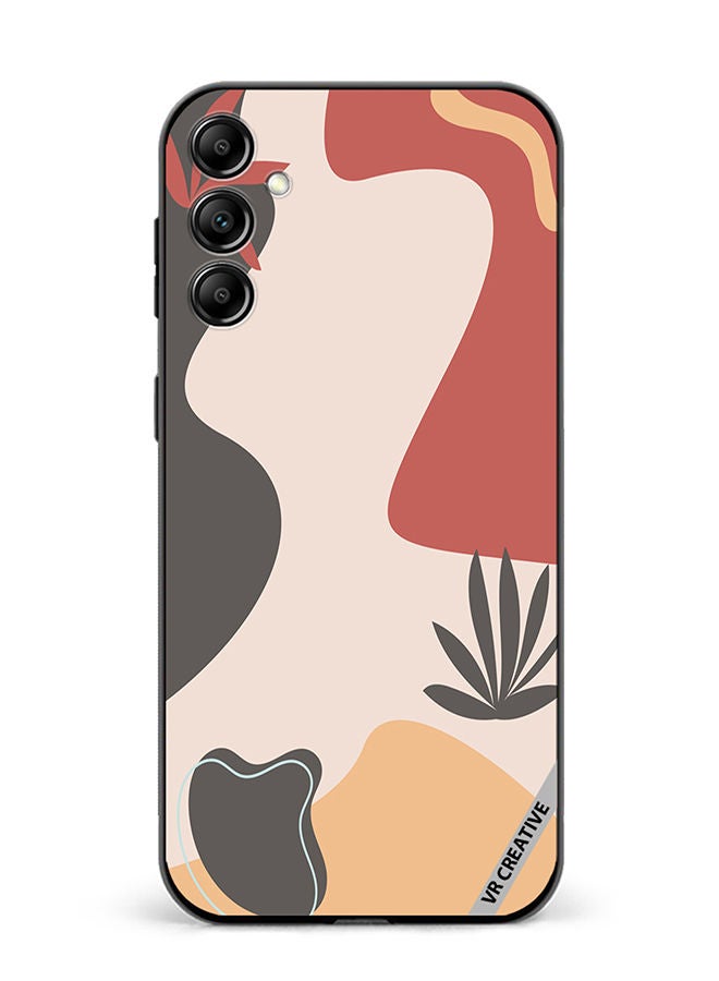 VR CREATIVE Protective Case Cover For Samsung Galaxy A34 Printable Template With Abstract Geometric Shapes, Nature Aesthetic Texture, Design Multicolour - Image 1