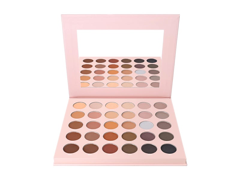 W7 Just Mattes Pressed Pigment Palette - 30 Natural Nude Colors - Flawless Long-Lasting Every Day Vegan Makeup - Image 4