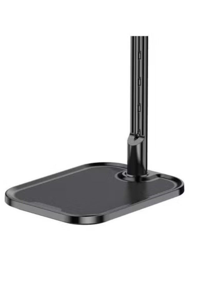 TIGER Adjustable Folding Phone Stand – Foldable & Portable Multi-Angle Mobile Holder for Desk, Travel & Office Use – Universal Height Adjustable Stand for iPhone, Android, iPad Mini, Tablets, Kindle – Sturdy Anti-Slip Base for Hands-Free Viewing – Black - Image 3