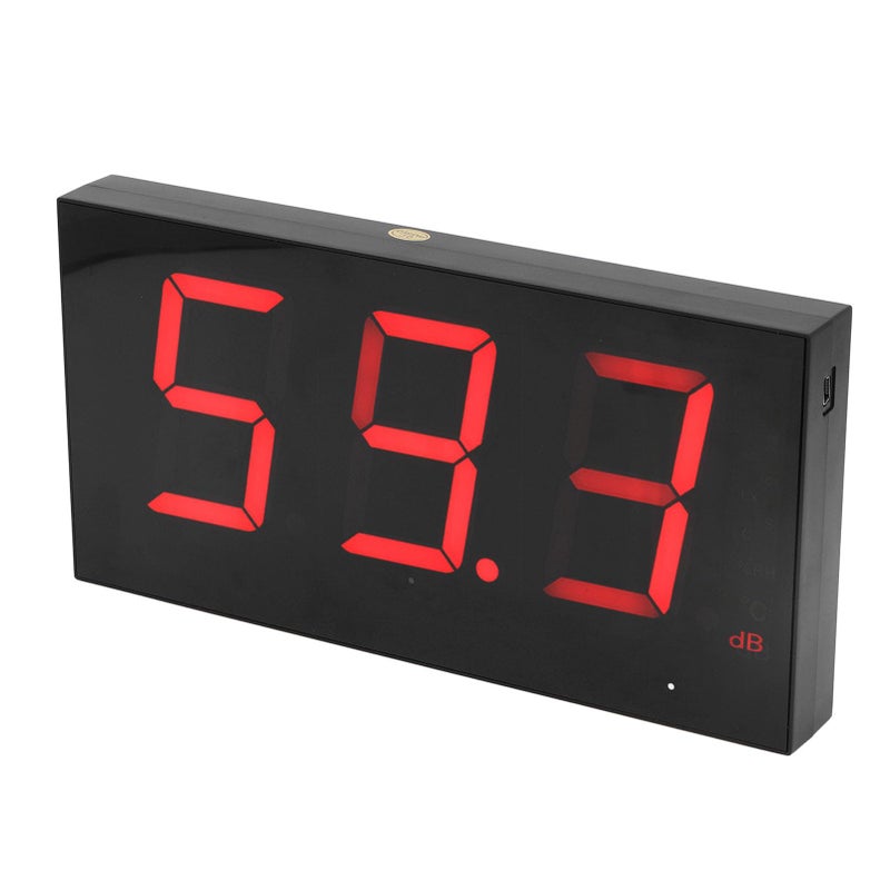 Digital Sound Level Meter Wall Mounted 30 to 130dB USB Powered High Accuracy Noise Monitor - Image 2