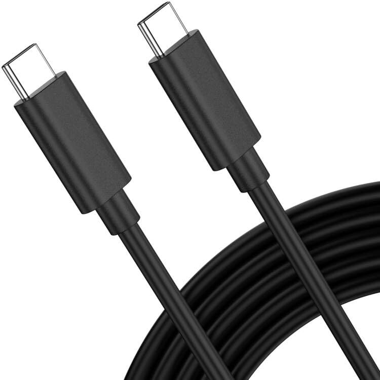 ACAGET 65W USB C to USB C Charging Cable, 1.8M Universal Type C Laptop PD Fast Charger Cord for HP Spectre Chromebook x360 Envy Elite x2 ProBook Thinkpad Yoga Asus Acer, Replacement Travel Laptop Power Cable - Image 1