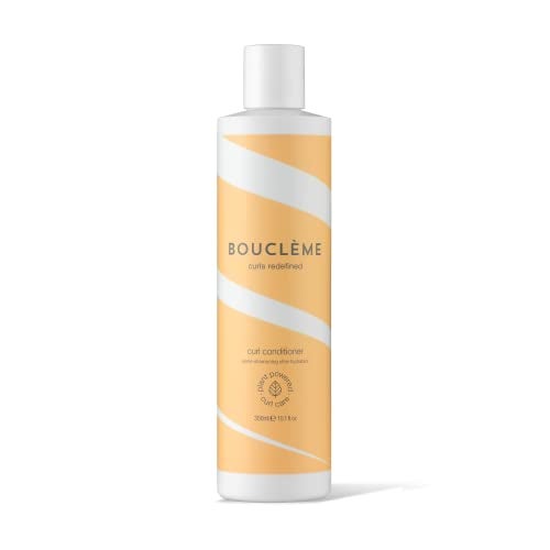 Boucleme بلوكليم بلسم تجعيد الشعر - مرطب ومقوي للشعر الجاف والتالف - يقلل من تشابك الشعر - 98% مكونات طبيعية - خالي من القسوة ومصنوع من النباتات - 300 مل - Image 1