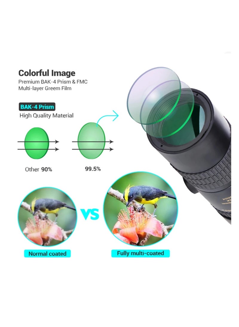 Generic - HD Night Vision Telescope with 10-300×40 Magnification - Image 1