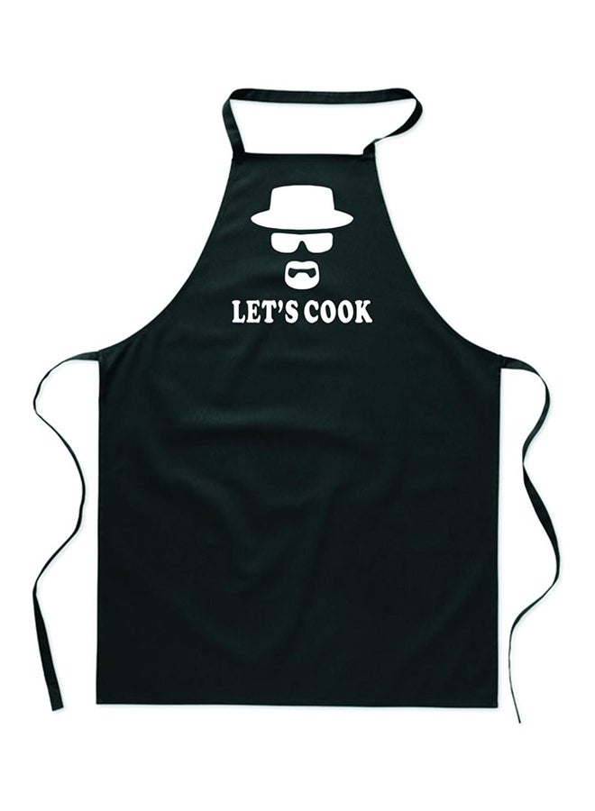 giftex Kitchen apron Black/White 65 X 90centimeter
