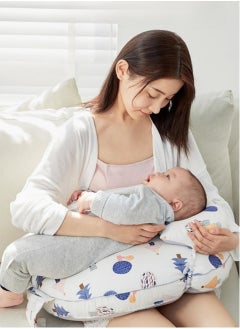 Nursing Pillow for Breastfeeding, Breastfeeding Pillows for More Support, with Adjustable Waist Strap and Removable Cotton Cover - pzsku/ZB5A6F5B6EFC13E31502BZ/45/_/1719323874/79089195-cad8-45c7-8450-2af8979032ab