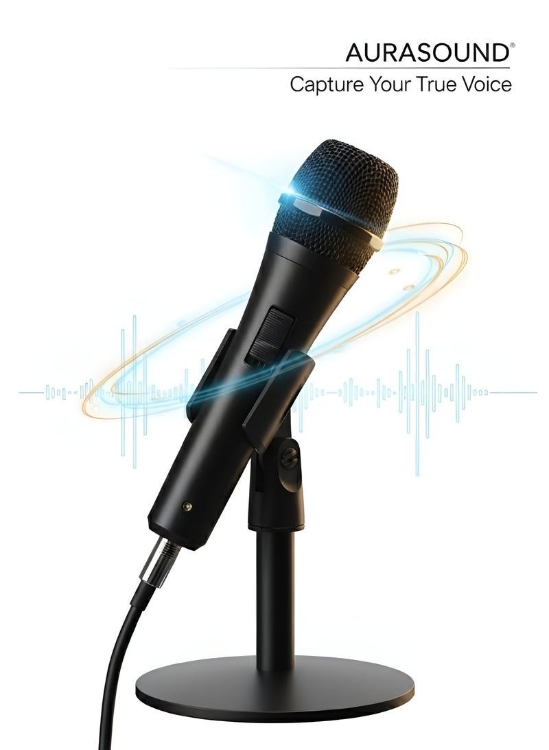 P-200S Professional Hi-Fidelity Unidirectional Dynamic Microphone for High-Definition Audio and Music Recording – Black - Image 2