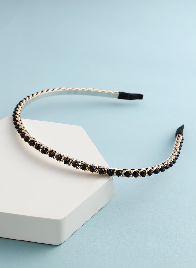 سوهي Women's The Beaded-Chain Hairband  - Image 1