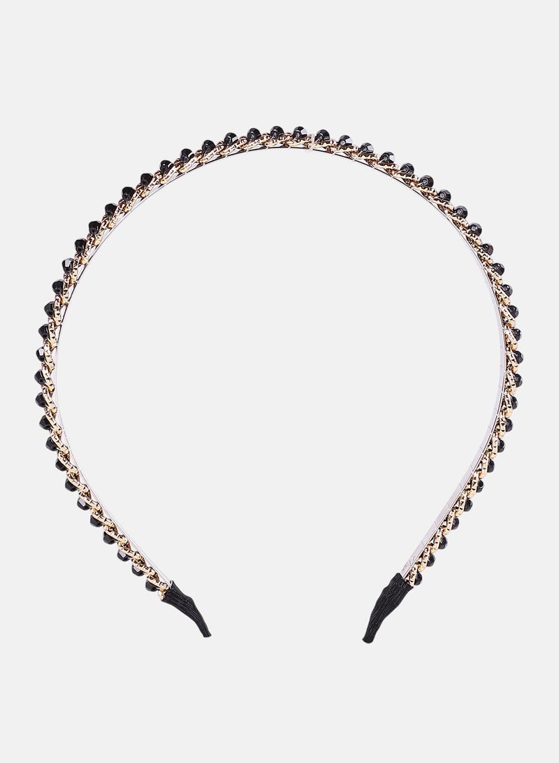 سوهي Women's The Beaded-Chain Hairband  - Image 4