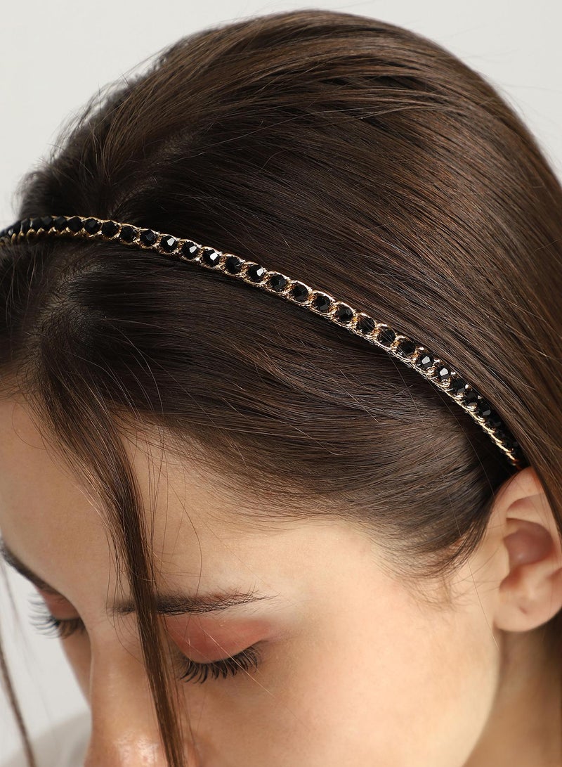 سوهي Women's The Beaded-Chain Hairband  - Image 2