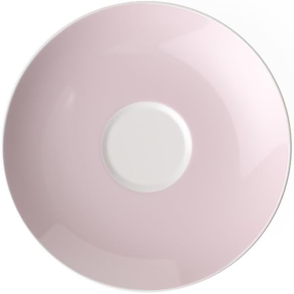 Villeroy & Boch Villeroy  Boch Rose Garden Coffee Cup Saucer 6 in Premium Porcelain Made in Germany Pink  - Image 1