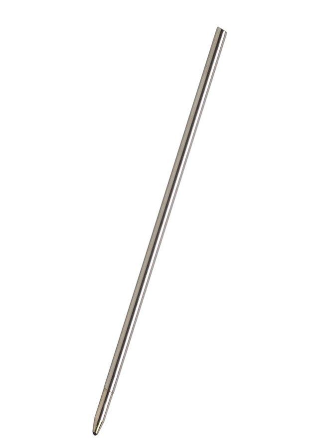 Idcrea Ballpoint Pen Refills Metal Black Ink Refills 1 mm Medium 12 Count - Image 1