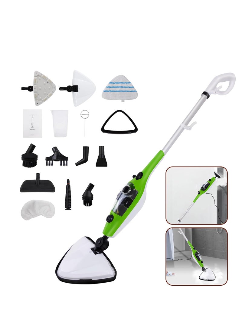 Sharpdo - Electric Steam Mop 10 in 1 Handheld Steam Cleaner for Hardwood and Floor , Electric Steamer Mop,  Carpet Cleaner - Convenient Detachable - Image 1
