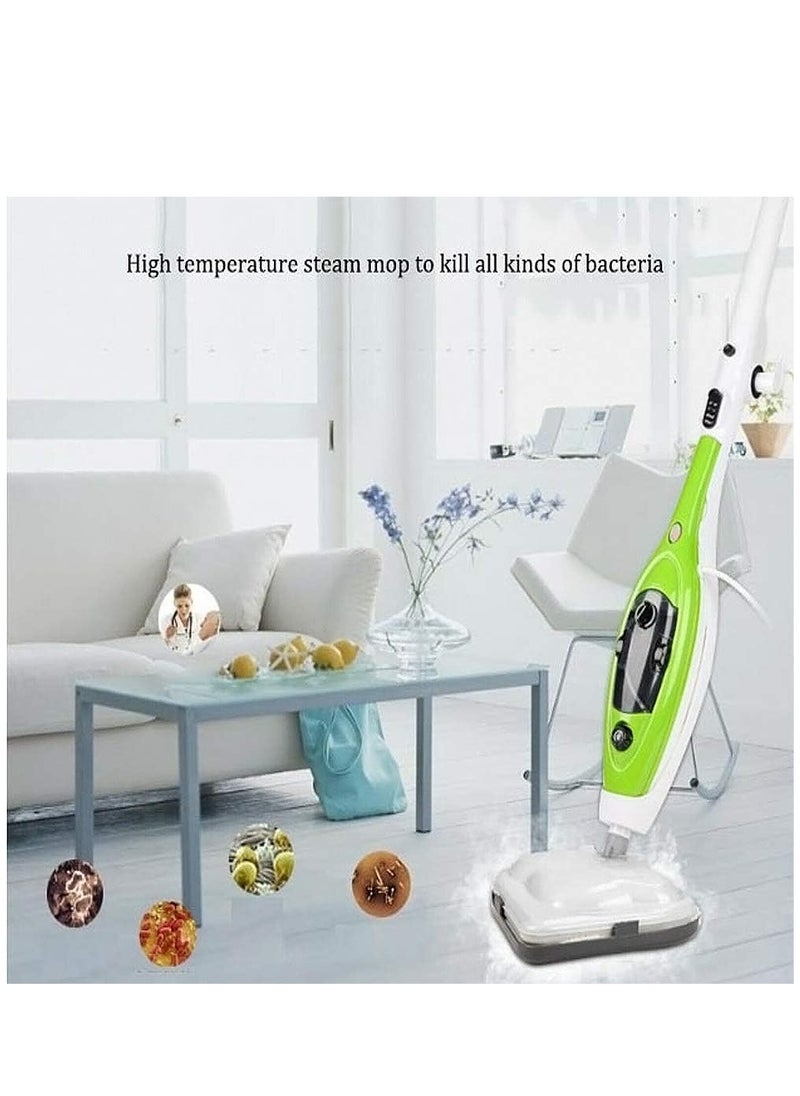 Sharpdo - Electric Steam Mop 10 in 1 Handheld Steam Cleaner for Hardwood and Floor , Electric Steamer Mop,  Carpet Cleaner - Convenient Detachable - Image 1