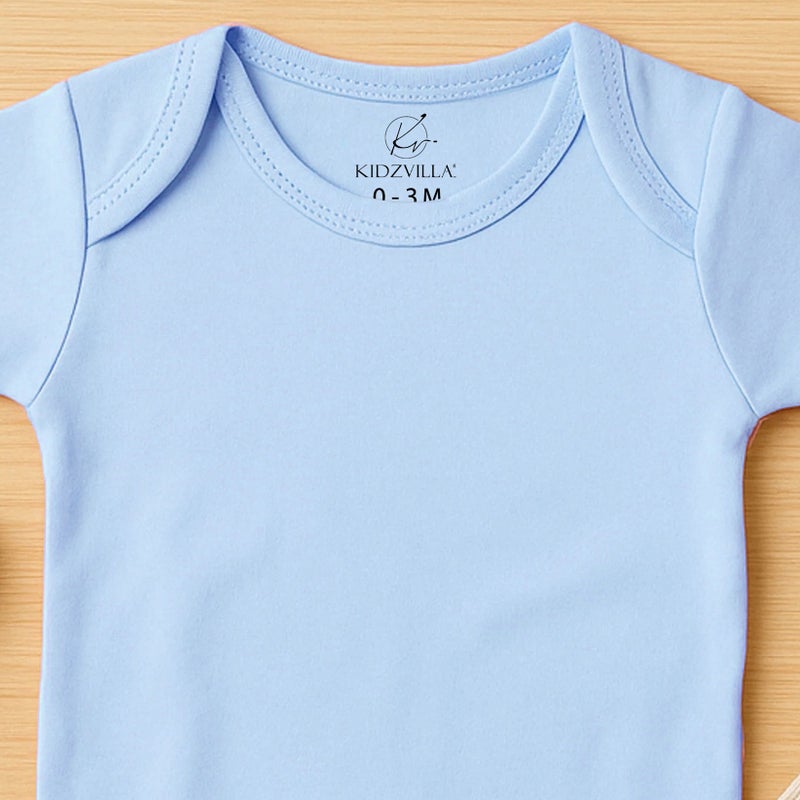 Kidzvilla Baby Short Sleeve Bodysuit 96005 - Image 2