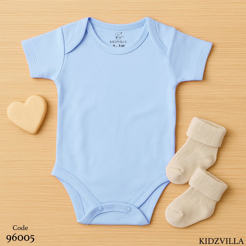 Kidzvilla Baby Short Sleeve Bodysuit 96005 - Image 1