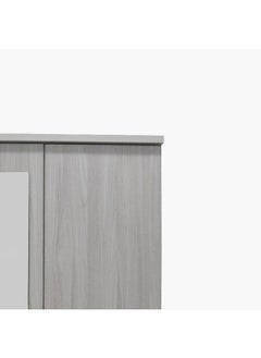 Home Box Elmwood 4-Door Wardrobe with 2 Drawers and Mirror 55 x 201 x 160 cm  - Image 5
