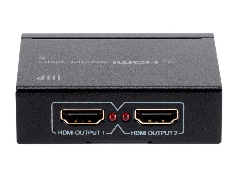 Monoprice مضخم ومقسم HDMI Monoprice Blackbird 4K 1x2 - لون عميق 48 بت، دعم فيديو ثلاثي الأبعاد، أسود - Image 4