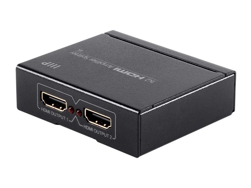 Monoprice مضخم ومقسم HDMI Monoprice Blackbird 4K 1x2 - لون عميق 48 بت، دعم فيديو ثلاثي الأبعاد، أسود - Image 2