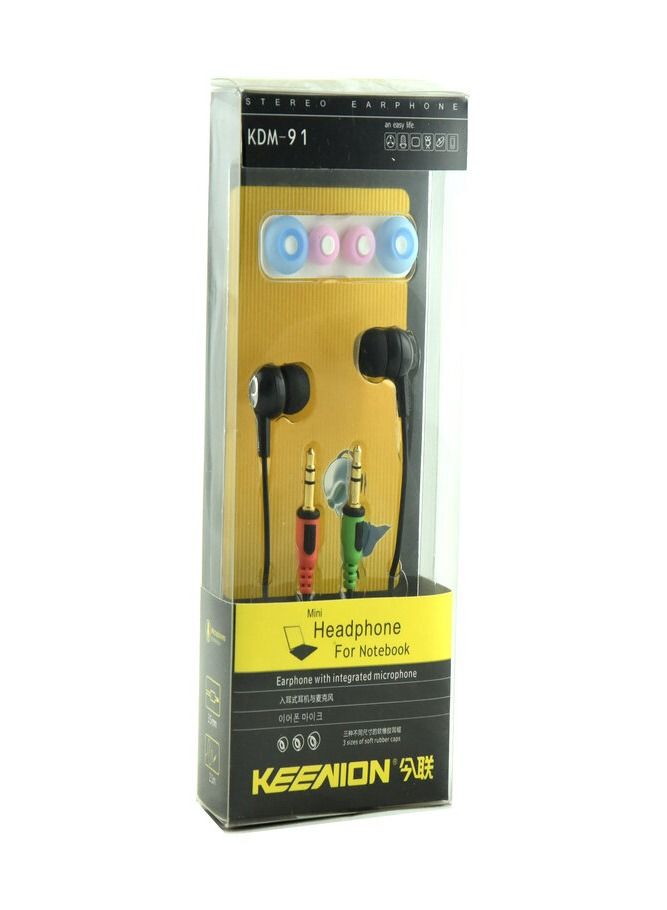 KEENION KDM-91 .mini Wired Headphone Compatible With Laptops And Computers - Image 1