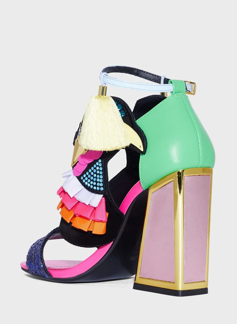 Kat Maconie Aya Kicker High Heeled Sandals