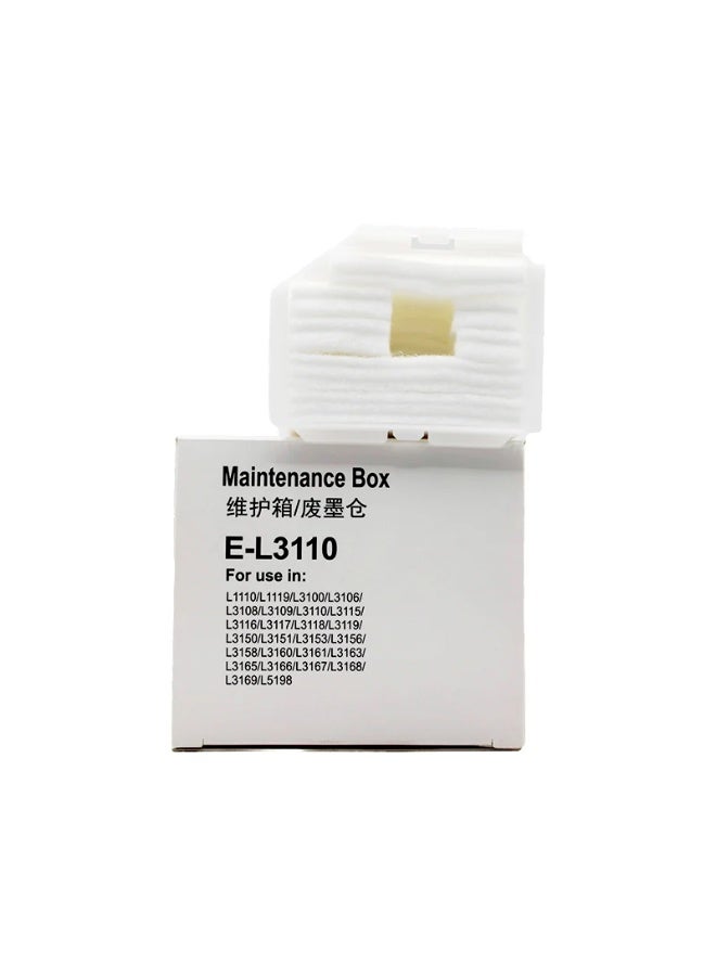علبة صيانة / وسادة حبر فائض إسفنجية متوافقة مع Epson EcoTank L1110 وL3110 وL3150 وL3160 وL5190 وET-2710 وET-2720 وET-4700 - Image 2