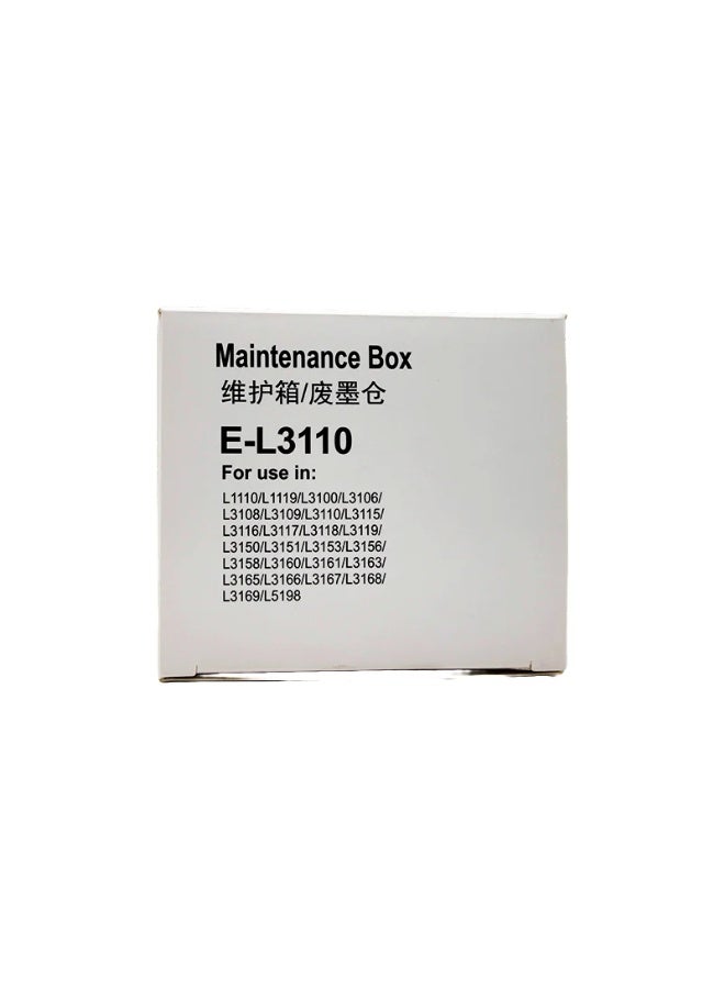 علبة صيانة / وسادة حبر فائض إسفنجية متوافقة مع Epson EcoTank L1110 وL3110 وL3150 وL3160 وL5190 وET-2710 وET-2720 وET-4700 - Image 3