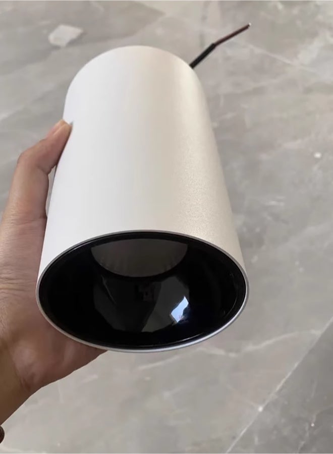 2 pack 12 Watts White Body Cylindrical Surface Mounted Spot Light Down Light 3000K Warm White,4000K Natural White,6000K Cold White  - Image 4