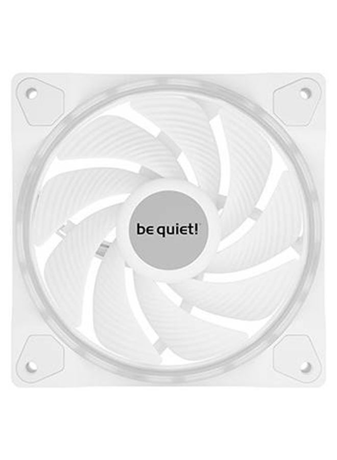 be quiet! Light Wings 140mm PWM High-Speed Case Fan 3-Pack, Dual-Sided ARGB Lighting (20 LEDs), 2500 RPM, 31 dB(A), 2.3 mmH₂O, 89.2 CFM, ARGB Hub Included, 3-Pin 5V ARGB + 4-Pin PWM, PC Cooling Fan Set, White | BL103 - Image 3