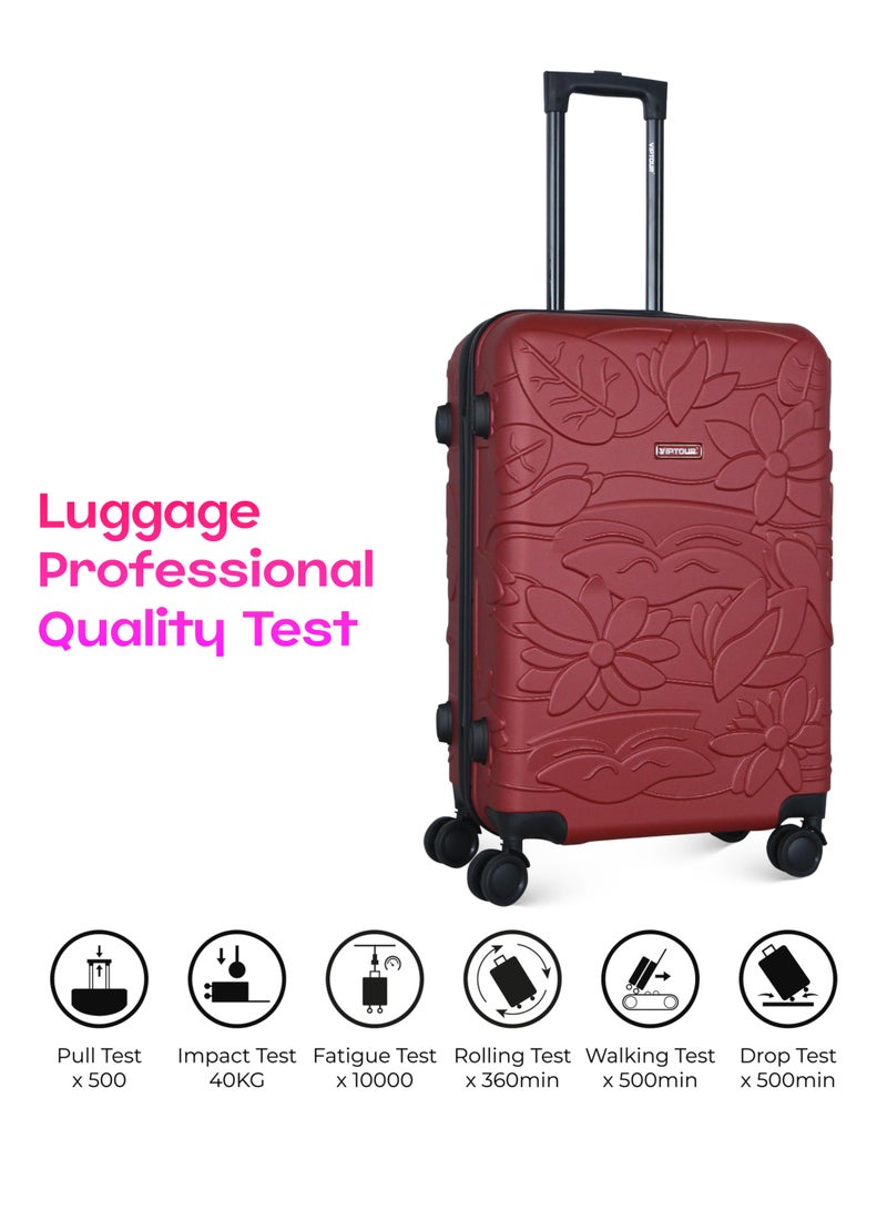 فيبتور طقم حقائب سفر 3 قطع ABS بعجلات مع نظام رقم قابل للقفل - Image 4